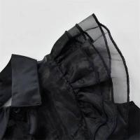 Disfraz de Addams para Niñas Vestido de Fiesta de Halloween con Peluca, Calcetines, Cinturones - details 8