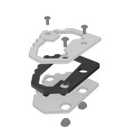 GS1300 soporte lateral de la motocicleta Placa de extensión de la almohadilla para BMW R1300GS aventura ADV R 1300 GS R1300 GS 2023 2024 2025 R1300 GS GSA - details 3