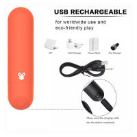 Mini Vibrador de Silicona Seguro para el Cuerpo Impermeable, Cargable por USB, 10 Settings de Vibración, Masajeador Personal para Mujeres - details 4