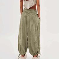 Pantalones de sandalia elásticos de secado rápido para mujer, ajustados, sueltos, para correr y entrenar, novedad de verano, 2024 - details 10