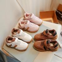 2024 invierno nuevos zapatos casuales para niños para niñas moda estilo coreano fondo suave antideslizante versátil Chic zapato de algodón escolar - details 1