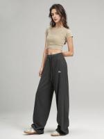 Pantalones de Yoga Alo Cómodos y Sueltos para Talla Grande Estilo Largo con Diseño de Baño - details 9