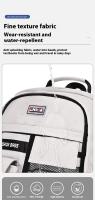 Mochila de escuela secundaria para niños, bolso de estudiante de secundaria de gran capacidad, mochila universitaria, mochila para portátil de viaje Simple y elegante - details 11
