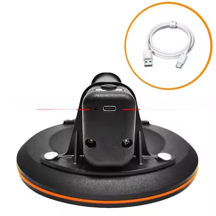 Copa De Succión Pesada 8'' Con Interface Type-C 200kg De Soporte Para Manejo Manual-Electrico En Encimeras/Marble/Glass - 1