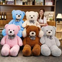 Oso de Peluche Gigante XXL Grande de Peluche de Animales de Peluche de Juguete para Niños y Novias (110 cm, Gris) - details 12