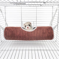 Hamaca colgante para mascotas, túnel oculto y Bunkbed, jaula, accesorios para jugar y dormir - details 7