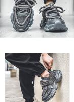 Zapatillas casuales, versátiles y transpirables de malla con suela gruesa que realzan - details 19