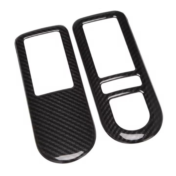 Cubierta protectora de manija de puerta Interior modificada para coche, accesorios decorativos para Beetle 2001-2010 - 1