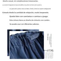 Pantalones Vaqueros de Tencel Suave y Delgado Pantalones de Pierna Ancha de Verano para Mujeres - details 5