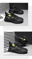 Zapatos de verano para hombre, zapatillas deportivas de malla, informales, transpirables, deportes al aire libre, tenis, correr, senderismo, plataforma, mocasines de diseñador de lujo - details 24