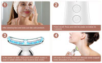 Neck Face Massager Face Sculpting Tool Masajeador Facial Led face Sculpting Device Light Therapy