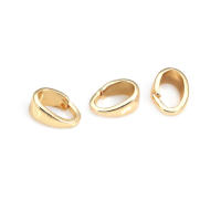7x3,5 MM 6x4MM 7x5MM 9x4MM 18K Color oro latón dijes conector colgantes cierres suministros para fabricación de joyas accesorios Diy - details 12