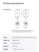 Baseus-bomba de aire portátil, inflador de gran capacidad para tienda de campaña al aire libre, 240L/min, 2000mAh - details 14