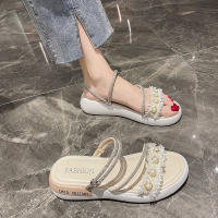 Nuevas zapatillas de dos usos para mujer y ropa exterior para mujer 2025 verano nuevo muffin sandalias de lazo de una palabra de suela gruesa - details 5