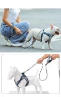 Correa para Mascotas Truelove de Algodón 100% con Asa Acolchada de Neopreno y Gancho de Aleación de Zinc Adecuado para Perros y Gatos Estilo Floral - details 8