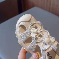 Nuevo Sandalias de verano 2025 para niñas Lil, zapatos informales con punta de seguridad para la escuela de alta calidad, zapatos baratos Jinjiang - details 4