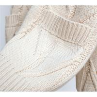 Cárdigan de punto cálido para mujer, chaqueta bordada con bolsillos, abrigo holgado, otoño e invierno, 2023 - details 6