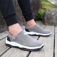 nuevo senderismo al aire libre Camping ligero correr trotar deportes casuales zapatos de hombre mocasines antideslizantes zapatos de senderismo tamaño grande 38-50 - details 7