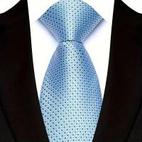 Corbata De Polka Dot Para Hombre De Lujos 8CM Estilo Clásico Formal Hecha Con Técnica De Tejido Jacquard Para Bodas Y Fiestas - details 6
