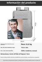 Cargando bolso de estudiante informal Premium Sense mochila de negocios para hombres de gran capacidad - details 0