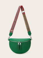 Bolso Cruzado Elegante y Sencillo para Mujer 2025 Bolso de Pecho Ancho con Correa de Viento - details 12
