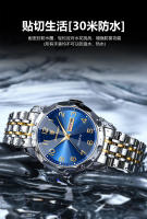 Reloj de hombre de marca suiza de lujo impermeable doble calendario nuevo reloj de cuarzo - details 9