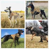 Chaleco Táctico Militar para Mascotas Correa de Entrenamiento al Aire Libre para Perros Medianos y Grandes Collar Incluido - details 31