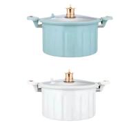 Olla romana de baja presión de gran capacidad para cocinar sopa, olla de estofado multifuncional para esmalte, olla Romana - details 1