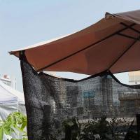 Toldos de terraza para exteriores, sombra de jardín 95% roja, resistente a los rayos UV, invernadero, patio, protección de privacidad en e - details 2