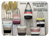 Nuevo bolso de cesta de verduras con diamantes geométricos, bolso de cubo de color de contraste de moda, bolso versátil para mujer. - details 2