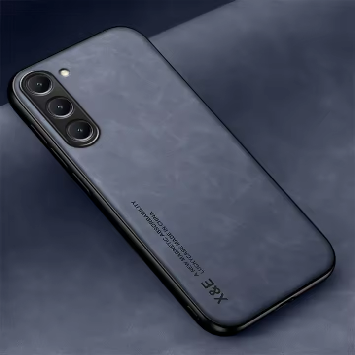 Nephy Funda de Cuero de Oveja para Samsung Galaxy S21 FE S20 Plus S23 S22 Ultra Note 20 Ultra - 1