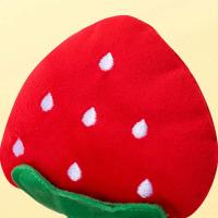 Juguete de Peluche de Fresa Herramienta de Masticación Interactiva para Perros 1pc - details 3