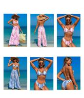 Nuevo Conjunto de tres piezas de primavera para mujer adulta, traje de baño, Bikini, traje de baño - details 5