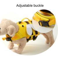 Chaleco salvavidas para gatos, chaleco salvavidas para perros y mascotas, transpirable, ajustable, ropa de baño de verano, ropa suave para nadar para perros al aire libre - details 4