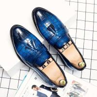 Vestido de negocios para hombre, informal, plano, cómodo de llevar, zapatos de cuero para conducir, productos Oxford 2025 - details 6