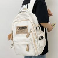 Mochila impermeable de gran capacidad para estudiantes, bolso escolar de nailon con cremallera y múltiples bolsillos, mochila informal de ocio para adolescentes, viaje - details 20