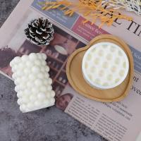 Bola de burbujas geométrica de varios estilos, molde de vela de silicona, linterna esférica, cristal, resina epoxi, jabón, yeso, Chocolate, decoración - details 15