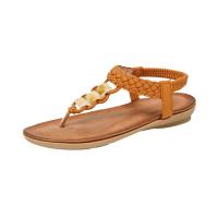 Nuevas sandalias bohemias para mujer, casuales, sencillas, con punta de poste, cómodas, zapatos para mujer - details 0