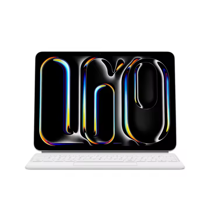 AJIUYU-Teclado mágico para iPad Pro, 13 pulgadas, M4 2024, magnético, iPad Pro 13, retroiluminación, español, Teclado inteligente, funda Folio - 1