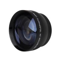 Teleobjetivo de aumento 2X para cámara, lente de 52Mm para AF-S, 18-55Mm, 55-200Mm, color negro - details 1