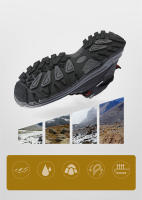 Zapatos de senderismo populares para hombre, zapatillas de cuero para exteriores, botas de montaña, calzado de escalada, trotar, Trekking - details 2