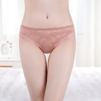 Bragas De Mujer Algodón Sexy Floral Low-Waist Kawaii Lencería Underwear 6 Pcs Paquete Briefs Transpirables Con Decoración De Encaje - details 2