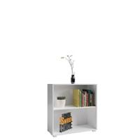 Blanca Vela 2 Puertas 77x60x30cm Mueble de Oficina Aparador Estantes Regulables Armario - details 10