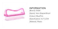 Herramienta de Limpieza de Uñas KADS con Cepillo en Forma de Cuerno Set de Herramientas de Manicura Suave para Eliminar Polvo - details 1