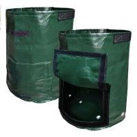 Bolsa para plantar patatas de jardín, tela PE, jardinería gruesa ETA, éter vegetal, bañera con asa y solapa de canal, 1 pieza. - details 5