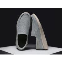 Zapatos De Lona Para Hombre Mocasines Clásicos De Ocio Cómodos Y Transpirables Zapatillas Casuales Para Adultos Con Punta Redonda Suela EVA - details 24