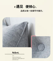 Almohada de cuña, cabecera Triangular pequeña, respaldo de lectura para cama, almohada de soporte para espalda con funda extraíble, cojines de suelo - details 15