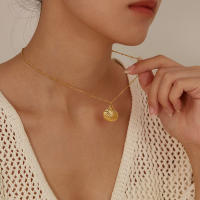 Collar con colgante de concha de viento de playa para mujer, nicho de acero inoxidable, moda de personalidad, viajero - details 9