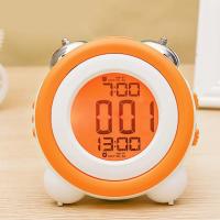 Bonito reloj despertador con luz nocturna, atenuación continua, Led, Digital, Control de programa inteligente para niños y niñas - details 13