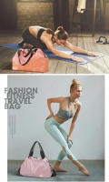 Bolsa de Fitness para Mujer Bolsa de Yoga para Gimnasio Tote Gran Capacidad Bolsa de Hombro Único Bolsa de Deporte Casual para Viajes y Natación Resistente al Agua Material de Nylon - details 1